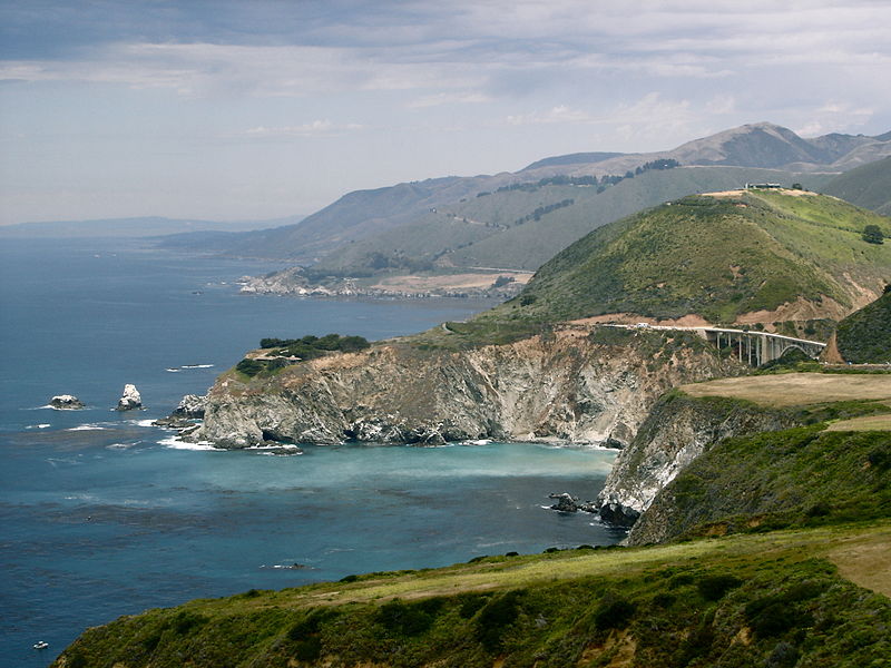 Bixby Bridge Big Sur Highway 1 California