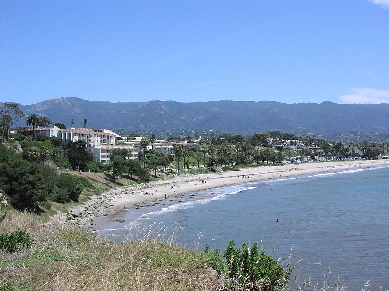 Leadbetter Beach Highway 1 California